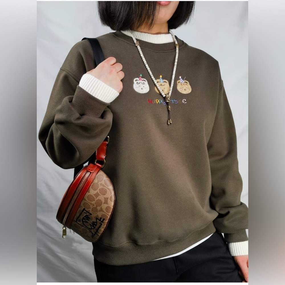 Coach Trendy graffiti designer Signature‎ Monogram Retro fanny style belt bag - Picture 5 of 15